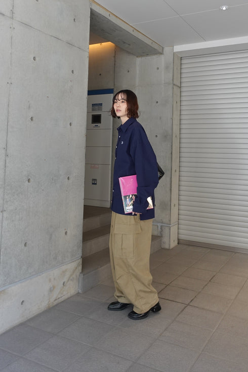 エンブロイダリーBIGシャツ